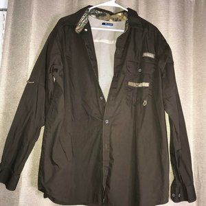 Columbia button up long sleeve